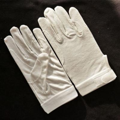 China Cerenony Cotton Riding Button Gloves for sale