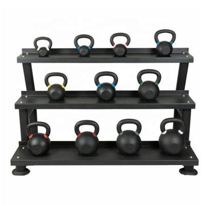 China Indoor High Quality Hot Selling 10 Pairs Stand Up Dumbbell Weights Gym Dumbbell Kettlebell Rack Wholesale Commercial Home for sale