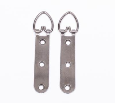 China Durable Custom Hardware Metal Accessories Photo Picture Frame Hanging Serrated Hooks Kit for sale