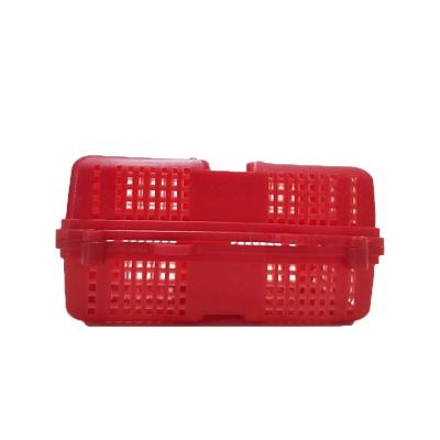 China Fish pond commercial fishing implement plastic bait box crab bait basket for sale