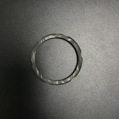 China Forged Carbon Fiber Ring Carbon Fiber Process Combine CNC Machining for sale