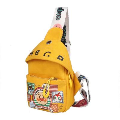 China New Products Canvas Mini Small Cloud Mk Wave Sling Phone Sling Bag Hot Retail Wholesale Kids Canvas Shoulder Men Cross - Body Bag For Girl for sale