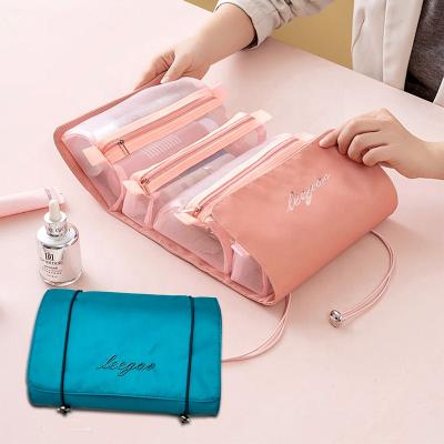 China Wholesale Vanity Drawer Fashion Amazon Toiletry Travel Bag Makeup Bag Organizer Storage Hanging Cosmetic Bag for sale