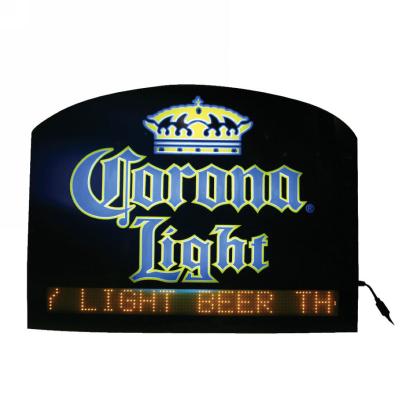 China Corona LED Custom Scrolling Message Sign SIG-EP03 for sale