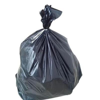 China Black Garbage Garbage Garbage Bags Large Eco Garden Disposable Jumbo Heavy Duty Industrial Waste Box Liner Black Plastic Bags for sale