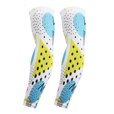 China Antibacterial Custom Sports Arm Sleeves Mens Cycling Armleeves for sale