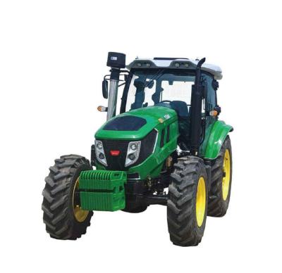 China Mini Farms Tractor 4x4 Trencher Lawn Mower and Grass Cutter with Front Loading and Backhoe Digger for Farmer to Cultivate with Plow for sale