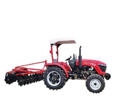 China Building material stores used diesel engine cheap garden tractors mini backhoe excavator with gearbax and trailer for farm for sale