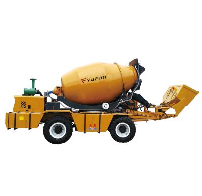 China Construction Material Stores Portable Electric Self Loading Concrete Mixer With Pump Machine Prices for sale