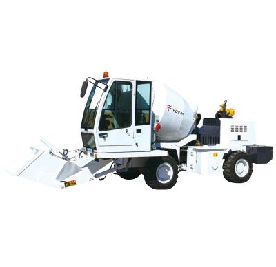 China Hotels Mini Small Self Loading Concrete Mixer Truck Price With Pump for sale