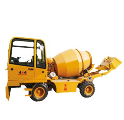 China Building material stores self loading 1 yard 2 yard concrete mixer and 3 yard pump for sale for sale