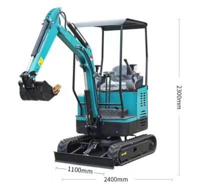 China Best 0.8t 2.5ton mini small crawler excavators micro engine diesel from hotels for sale for sale