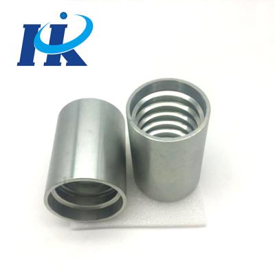 China Carbon Steel Female Thread High Quality Cardboard 00110 Standard Steel Ferrule For Thread Pipe Easy To Install for sale