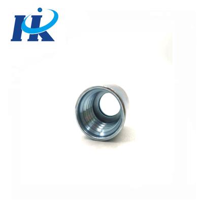 China Carbon Steel Easy To Install Gold Manufacturer 01300 Carbon Steel Hose Fitting Hydraulic Ferrule For 3 Wire Ferrule for sale