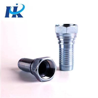 China Carbon Steel Metric Series Lightweight Female 24 Degree Cone Male Female Fittings With O Rings (din3865) (20411) for sale