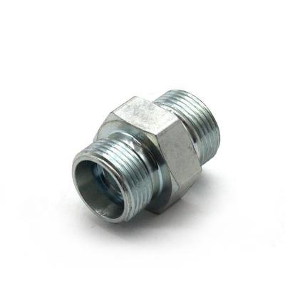 China China Supplier High Precision Good Quality Threaded Pipe Carbon Steel Transition Joint Nipple Hydraulic Joint Fitting for sale