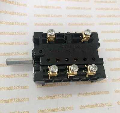 China PA66 switch  Home appliance switch SHUNDENG SD-G 840511K Rotary switches   OVEN SWITCH  Switch gear Three gears switch for sale