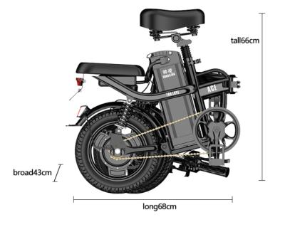 China Custom aluminum alloy folding electric bike 14 inch 20 inch bmx bike custom for sale