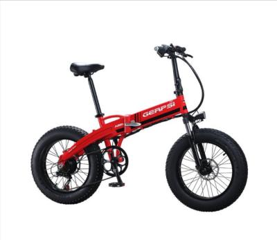 China Aluminum alloy the new electric bike is 20 inches and fits in the trunk of a car folding dirt electric bike for sale