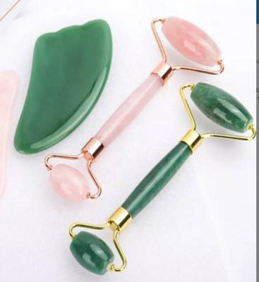 China 2021 new fashionable products safe electric jade roller gua sha beauty roller for sale