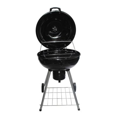 China HDWYSY 22.3 Inch Size Adjustable Enamel External Coating Around Large Capacity Outdoor Portable Charcoal BBQ Grill for sale