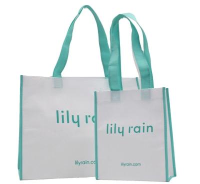 China OEM Eco-friendly Factory All Over Printing Polypropylene Bag PP Non Woven Shopping Bags Laminated Non Woven Bag for sale