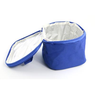 China Waterproof Thermal Bag For Food Lunch Cooler Bag Cold Thermal Non Woven Insulated Bag for sale