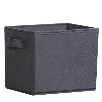 China Large Capacity Viable Wholesale Reusable Folding Garage Clothes Food Toy PP Nonwoven Storage Cube Boxes Bins for sale