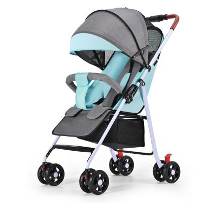 China Make a trip Waystarbaby One-Hand Stroller Baby Pushchair Buggy Lightweight Travel Foldable Baby Strollers Outdoor Travel for sale