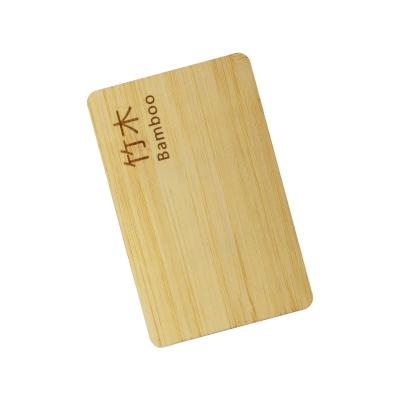 China Waterproof / Ntag213 Access Control Ntag213 Waterproof Bamboo NFC Card 13.56mhz Smart Card NFC Rfid Printable Cards for sale