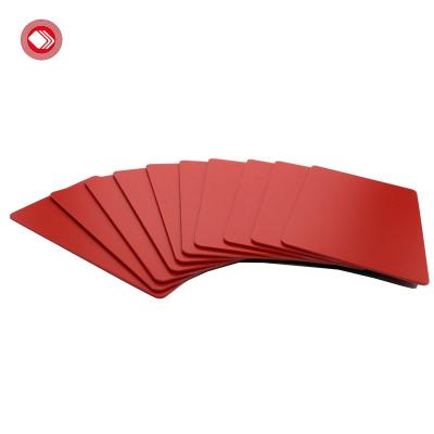 China Waterproof / Waterproof RFID New Red 215 213 Chips PVC Access Control Card Color NFC Business Card Ntag213 Plastic NFC Card for sale