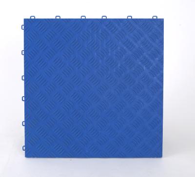 China Modern factory price high quality plastic pp interlocking floor tiles for quick repair shop floor for sale