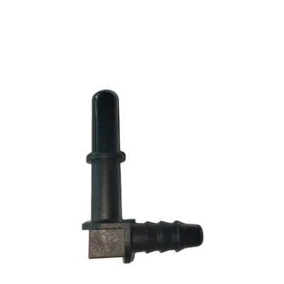 China 2021 Plastic Auto Quick Coupling Hose Fittings 180degree Fuel Line Quick Connector for sale