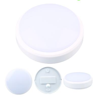 China PC OEM Ceiling Sensor Light IP44 IP54 20W 24W Round Plastic For Home for sale