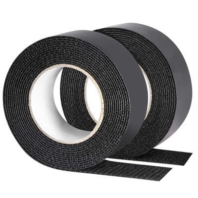 China Viable Self Adhesive Strong Sticky Glue Strong Hook & Refeed Hook Loop Strap for sale