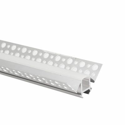 China Thermal Resistance New Arrival 2021 Architectural Gypsum Wall Aluminum Led Profile Led Recessed Linear Light for sale