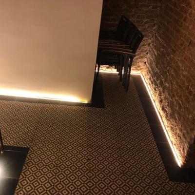 China Decorations For Wall Lighting LED Alu Edging Line Drywall Profile Extrusion Channel LED Strip Light Aluminum Aluminum Profile for sale