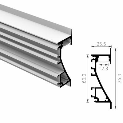 China Exterior Curb Line Drywall Decorations OEM EDM Wall Lighting Aluminum Profile Extrusion Channel LED Strip Light Alu Profil LED for sale