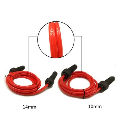 China Professional Adjustable Fitness Weighted Jump Ropes Exercise and Fitness Length Training Jump Ropes for sale