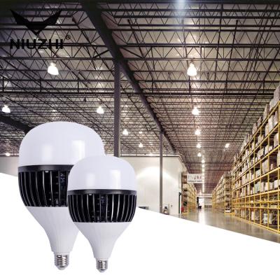 China Energy Saving Environmental Protection Factory Direct Sale High Power Black Fin Lamp Warehouse Workshop 60w 100w 150w 200w E27 Led Bulb Light for sale