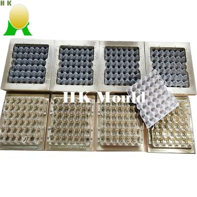 China Aluminum / Copper / Plastic 30 Hole Egg Mold Tray Use For Paper Pulp Machinery for sale