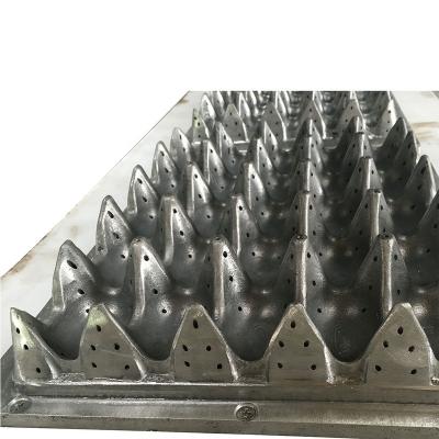 China Use for egg tray pulp machine to make pulp products 25 holes lean egg tray aluminum pulp molding molds duck egg tray pulp mold for 25pieces for sale