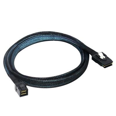 China Internal Server Device Workstations Storage Media Size Mini SAS HD Quality SFF-8087 36 Pin To SFF-8643 36 Pin Data Server Device Workstations Storage Cable With Lock for sale