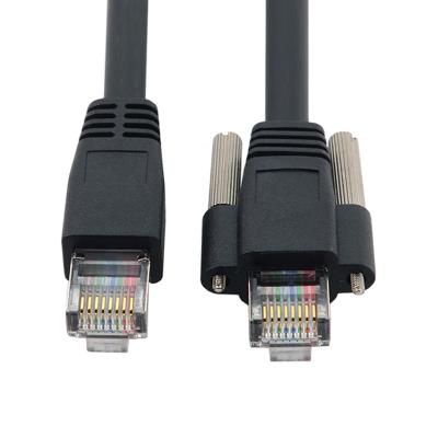 China High Quality High Quality Gigabit CAT6 CAT 6 Flexible LAN Cable For Industrial Camera High Flexible Drag Chain Bending Heavy Duty Cable for sale