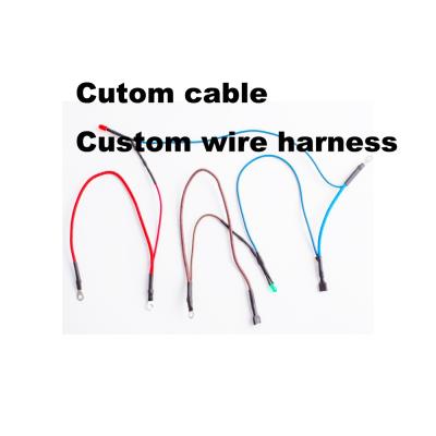 China Customized tie is for custom cable or custom wire harness for sale