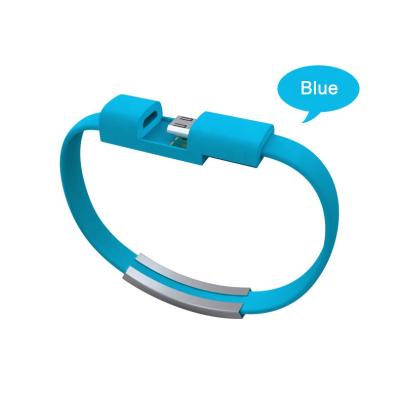 China Soft and Comfortable Hand Ring Wrist Band USB Data Transfer Sync Charging Cable Type C, MP3/MP4 Player Micro USB, for iPhone for sale