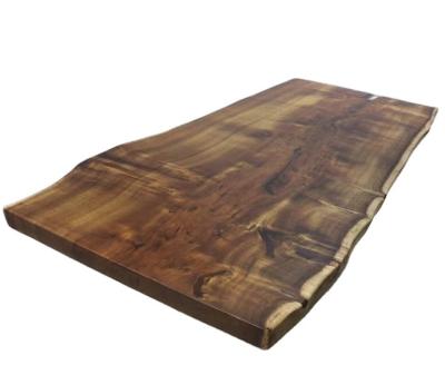 China 12% Below Water Content Myanmar Table Top Solid Wood Slab Table Oven-Dry Wooden Table Top Solid Wood Slab Table Top For Home/Living/Hotel Use for sale