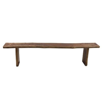 China Original Eco-Friendly Solid Wood Bench (Other) Hot Sale Design Black Walnut Long Bench Adjustable Unique Living Room Furniture for sale