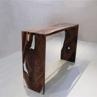 China Unique Black Walnut Console Tables Narrow Table For Living Room TV Trays for sale