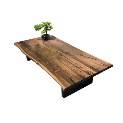 China Retro Adjustable Antique Restaurant Style Wooden Dining Table (Other) Dining Table for sale